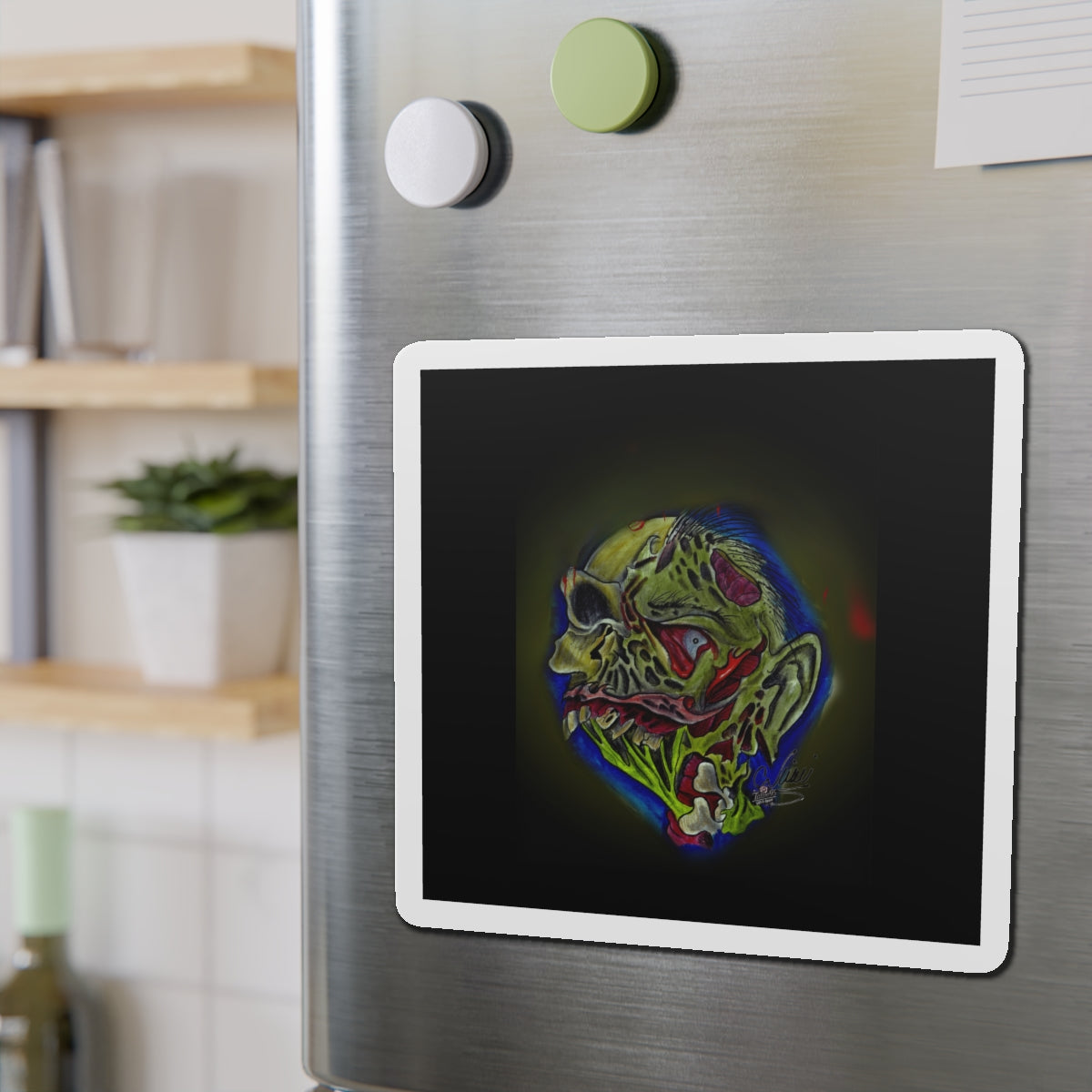 Zombie King of the Dead - Magnet