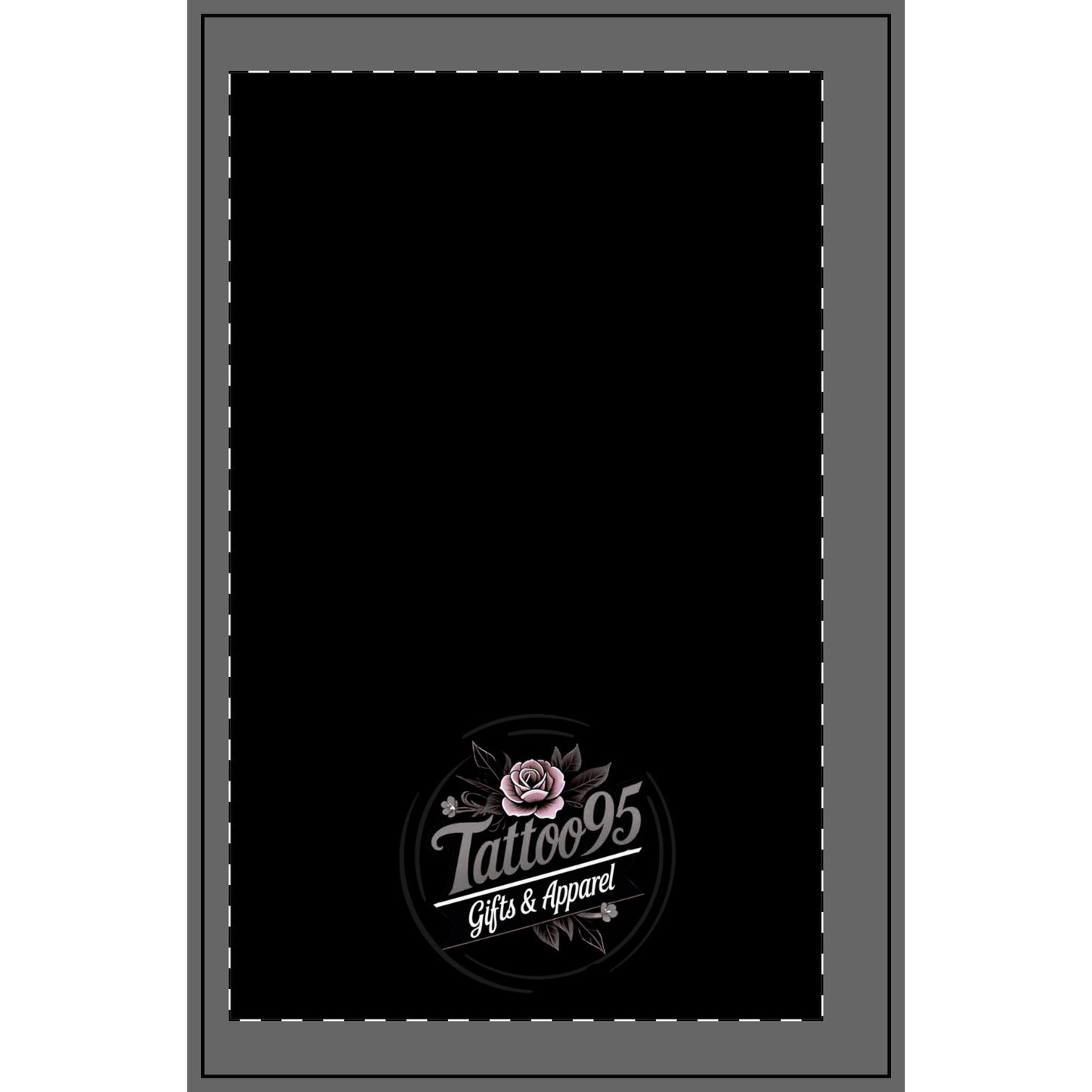 Skull & Roses Spiral Notebook — Dotted Gothic Journal for Artists & Writers