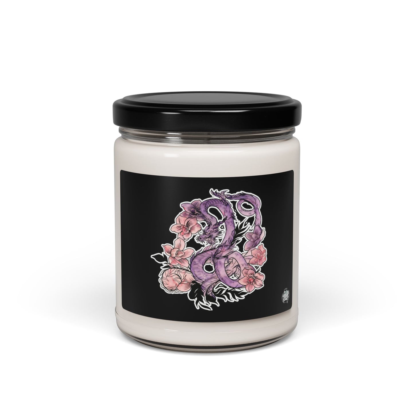 Dragon Orchids - Scented Soy Candle, 8 different aromatic scents and unscented