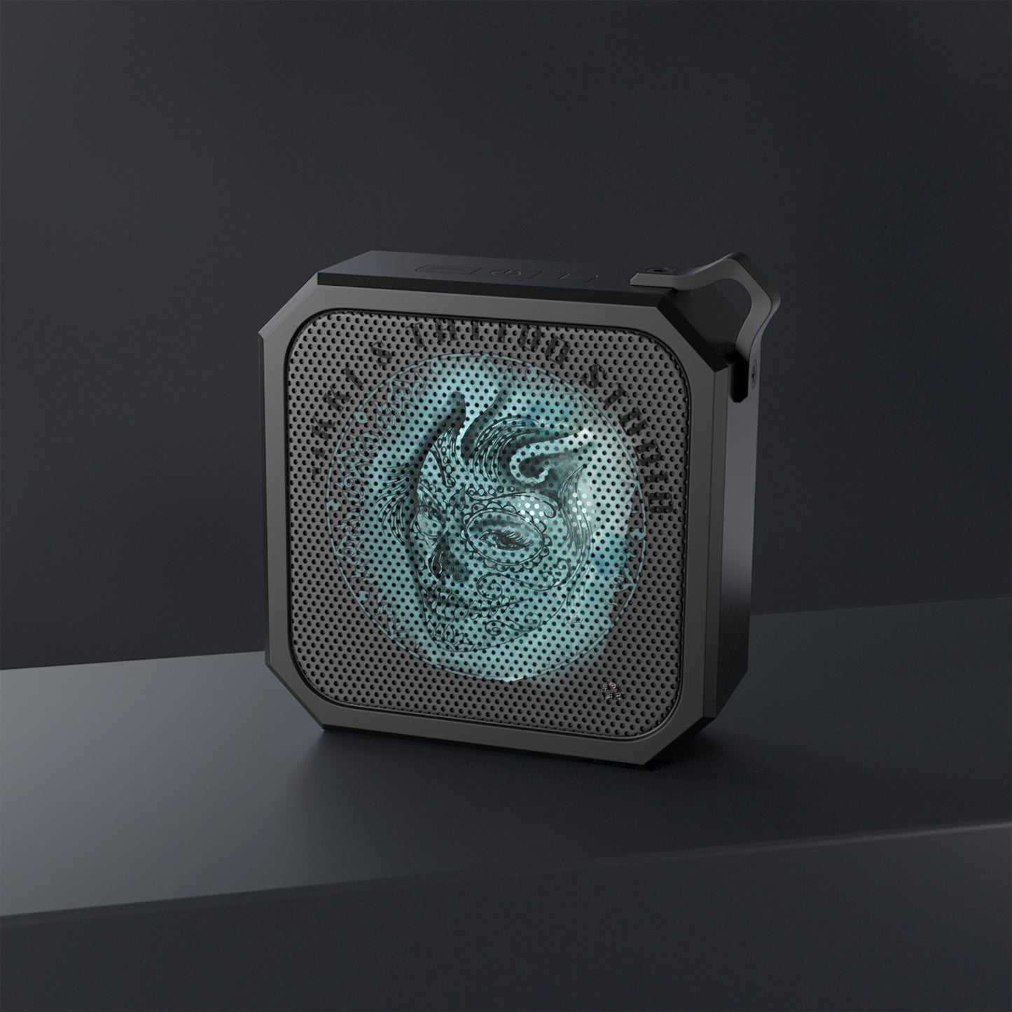 Beautiful Face Tattoo Artwork - Outdoor Bluetooth Speaker