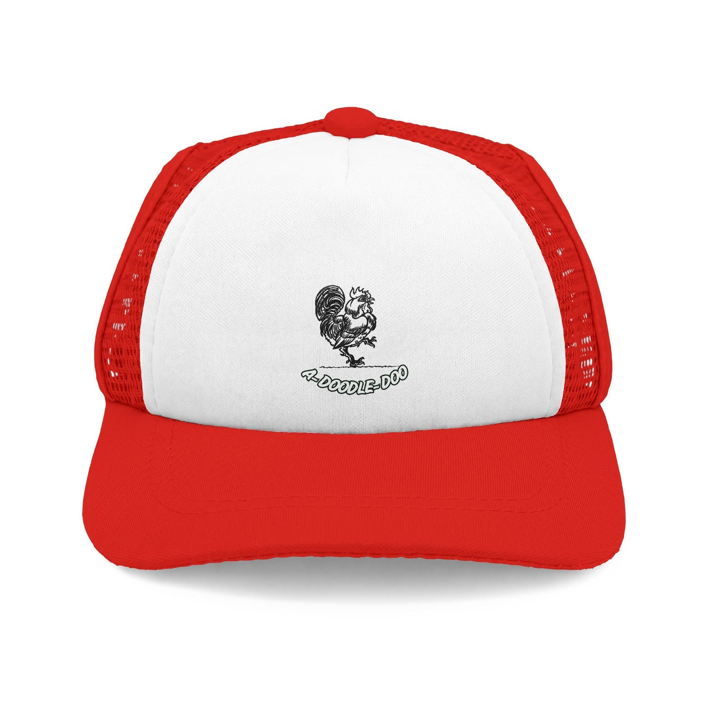 Dog Trucker Hat - Rooster A Doodle