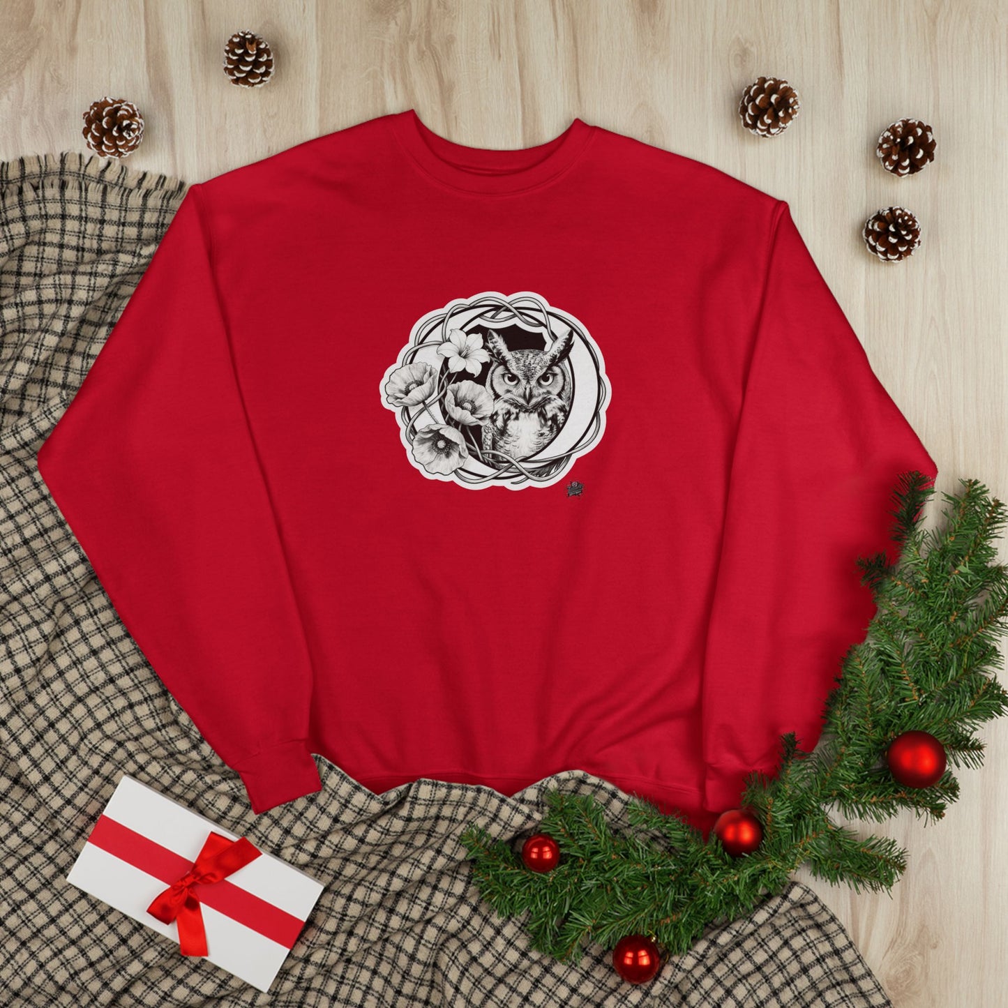 Owl Tattoo Artwork - Unisex Sweatshirt