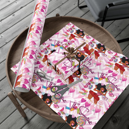 Candy Girl (The Sweetest) - Gift Wrapping Paper