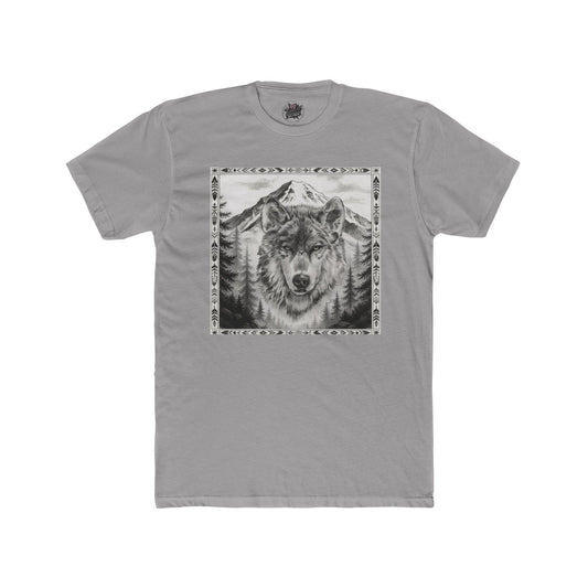 Wolf Mountain T-Shirt — Unisex Cotton Crew Tee