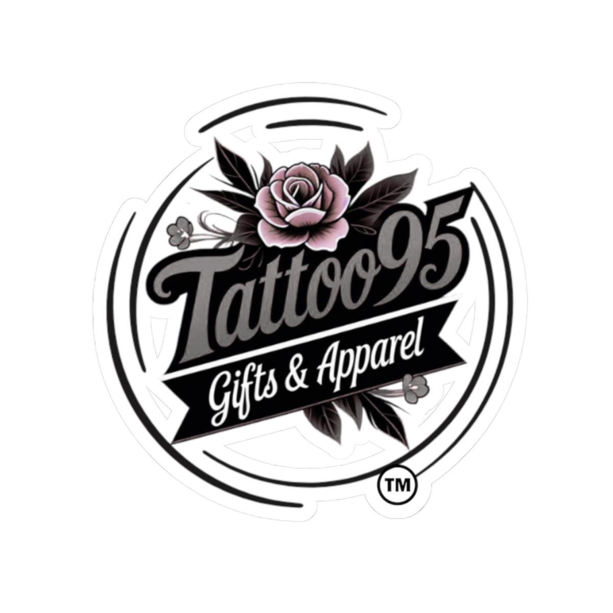 Tattoo95 Gifts & Apparel Kiss-Cut Stickers