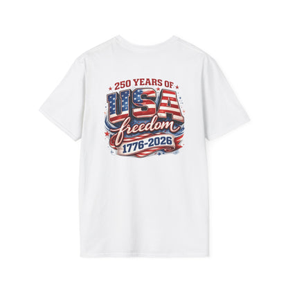 2026 Happy Birthday America Eagle T-Shirt Unisex