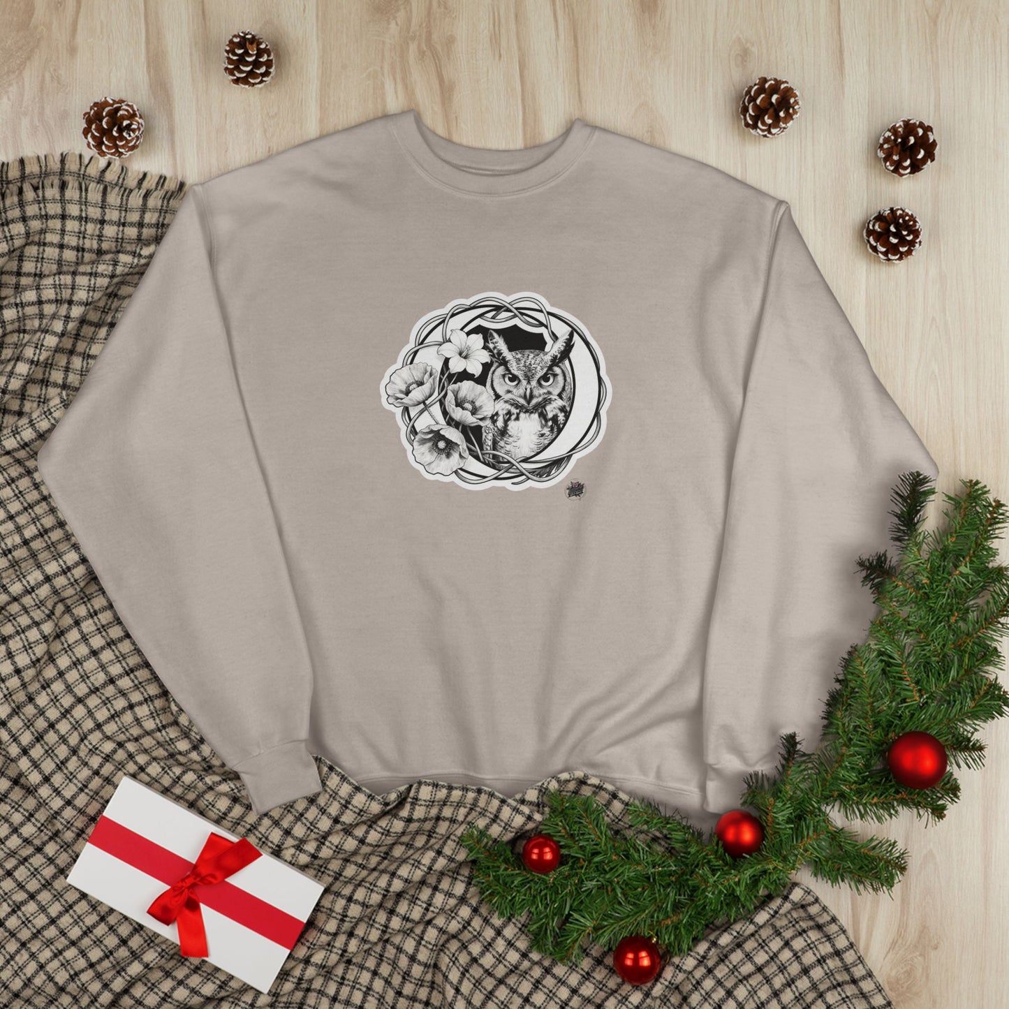 Owl Tattoo Artwork - Unisex Sweatshirt