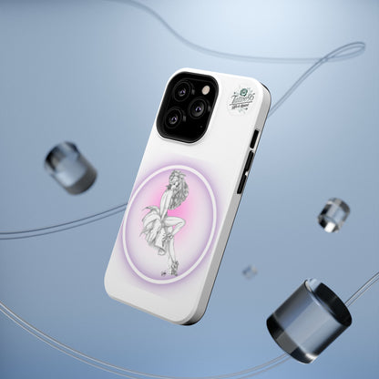 Pretty Bunny Vintage Artwork - iPhone Case