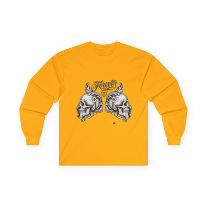 Forever Love Long Sleeve — Skull Duo Graphic Tee