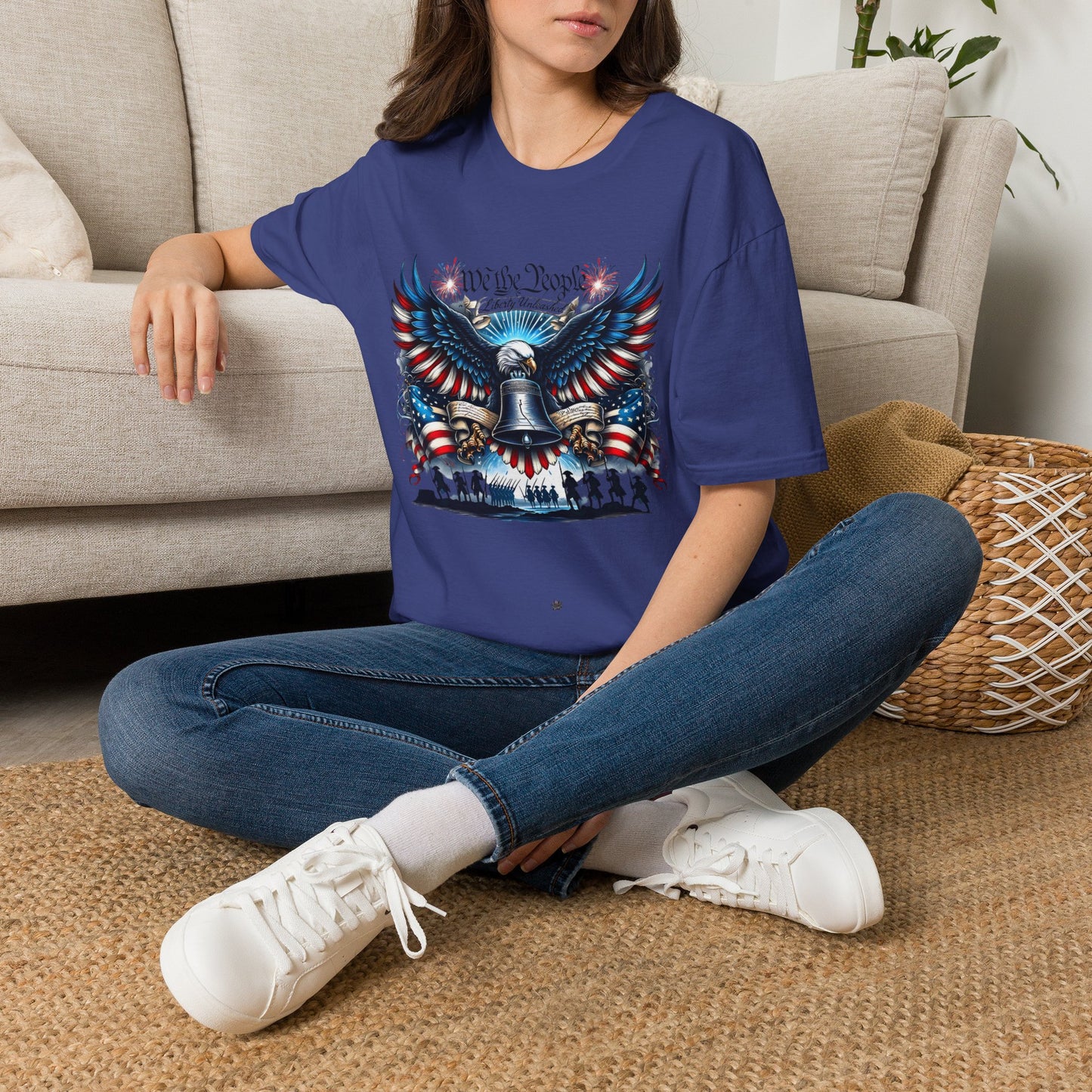 2026 Happy Birthday America Eagle T-Shirt Unisex