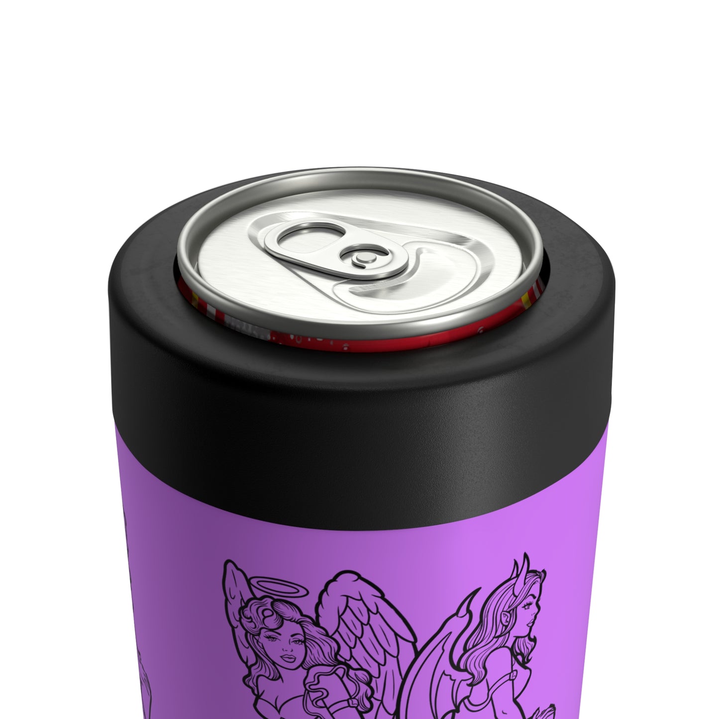 Baddies Can Holder -- Insulated Stainless Steel 12oz Cooler