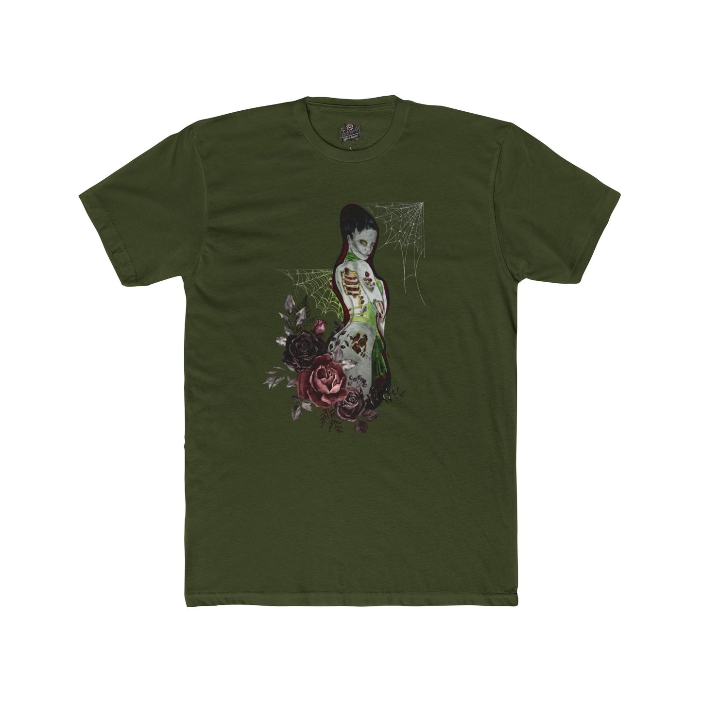Zombie Lady Deadrah Tee — Unisex Horror Crewneck T-Shirt
