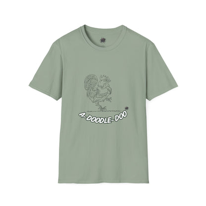 Rooster Tattoo 'A Doodle Doo' T-Shirt