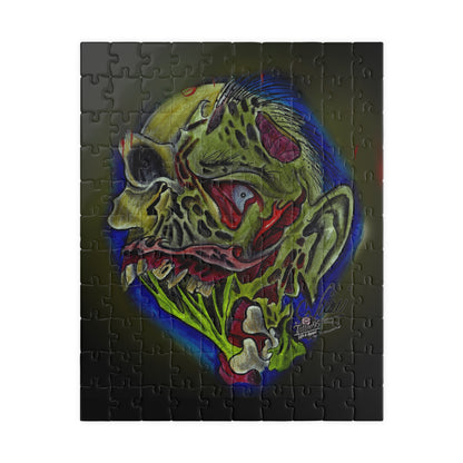 Zombie King of the Dead Puzzle — 110/252/520-Piece Halloween Horror Jigsaw