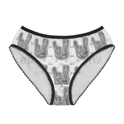 Nikki's Tattoo Studio Collection - Vintage Sailor Girl Artwork - Women's Briefs