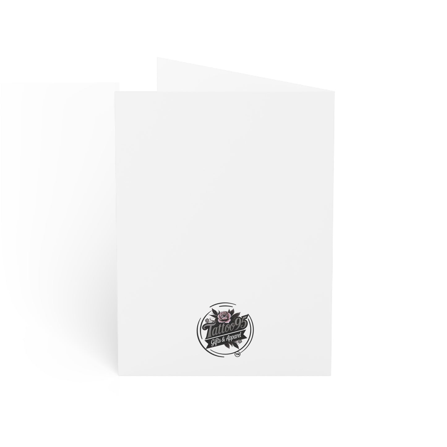 Candy Girl Tattoo Design - The Sweetest Valentine Greeting Card — Cute Candy Girl Design (Pack of 1/10/30/50)