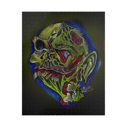 Zombie King of the Dead Puzzle — 110/252/520-Piece Halloween Horror Jigsaw