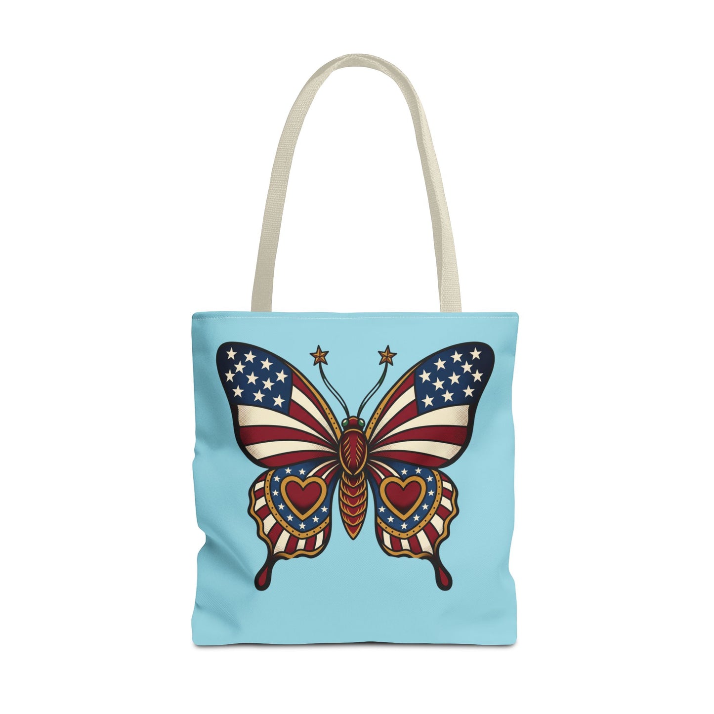 Butterflies Are Free Patriotic Celebration Tote Bag