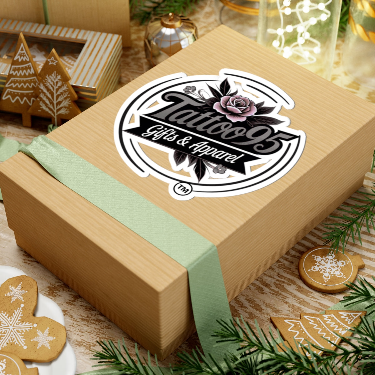 Tattoo95 Gifts & Apparel Kiss-Cut Stickers