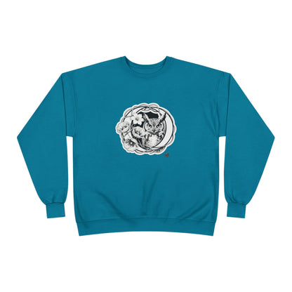Owl Tattoo Artwork - Unisex Sweatshirt