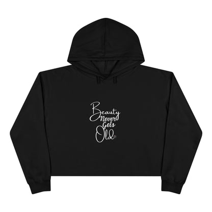Beauty Never Gets Old - Crop Hoodie — 4 Colors Original Tattoo Artwork