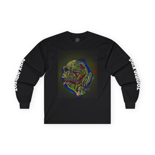 Zombie King of the Dead - Long Sleeved TShirt, Unisex