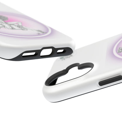 Pretty Bunny Vintage Artwork - iPhone Case