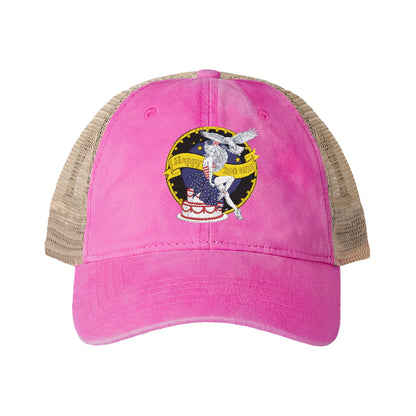 Happy 250th Birthday America — Women's Washed Mesh-Back Cap