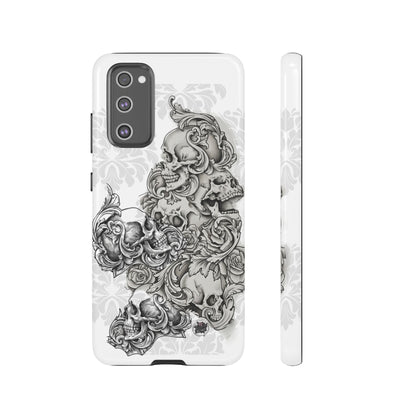 Cascading Skulls - Tough Phone Cases Available in most Galaxy series.