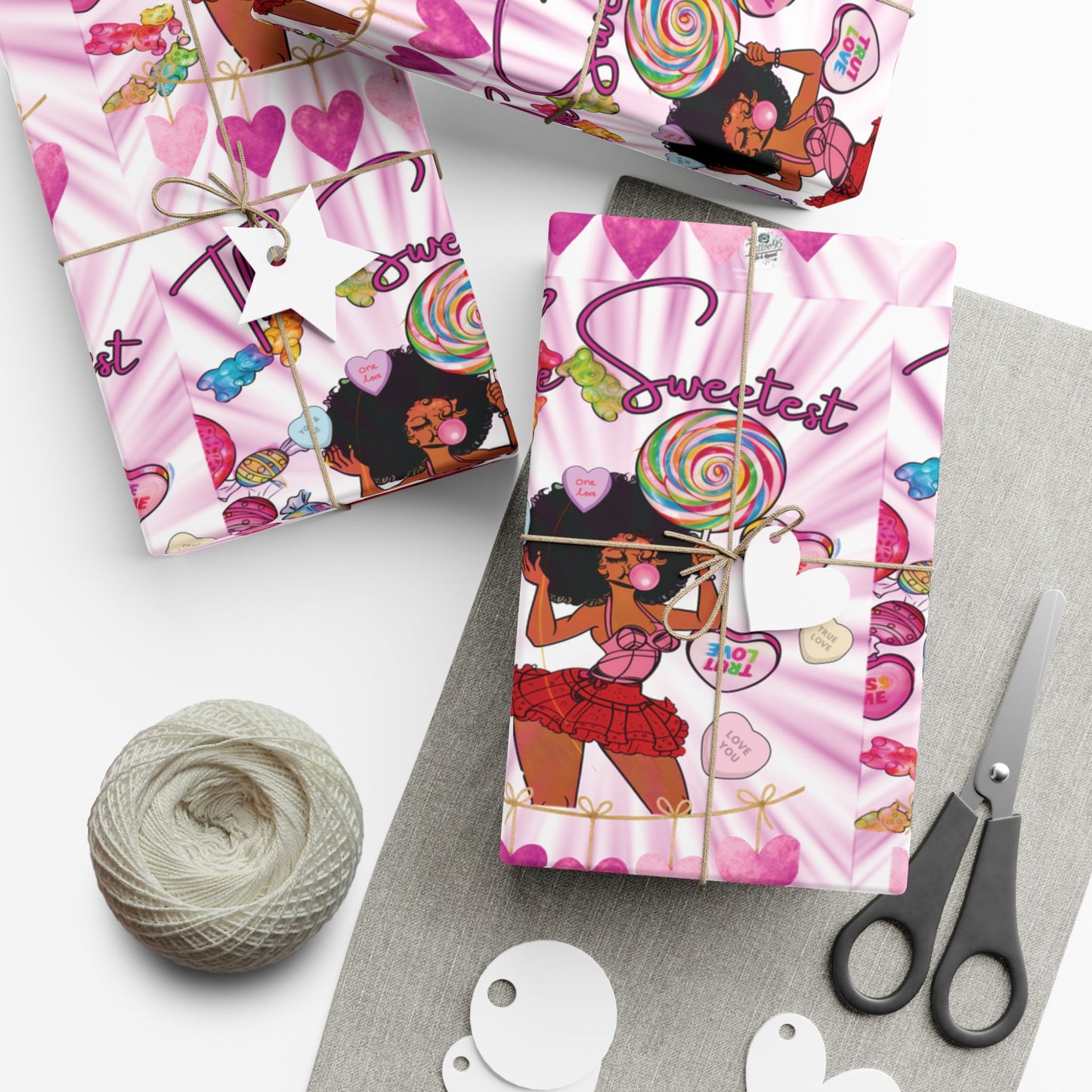 Candy Girl (The Sweetest) - Gift Wrapping Paper