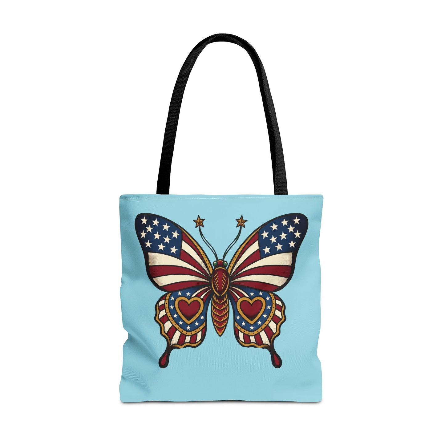Butterflies Are Free Patriotic Celebration Tote Bag