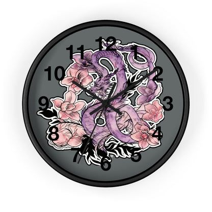 Dragon Orchids - Wall Clock