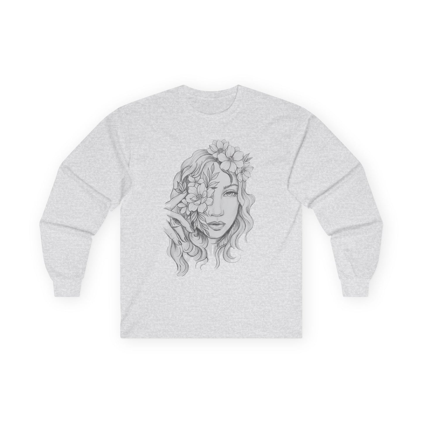 Flower Child - Long Sleeve Ultra Cotton T-Shirt