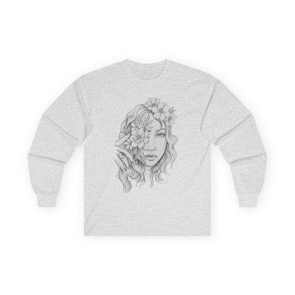 Flower Child - Long Sleeve Ultra Cotton T-Shirt