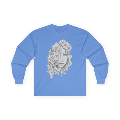 Flower Child - Long Sleeve Ultra Cotton T-Shirt