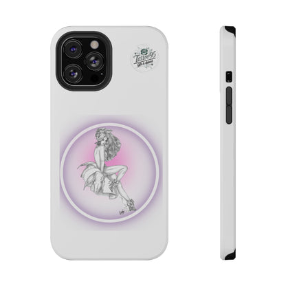 Pretty Bunny Vintage Artwork - iPhone Case