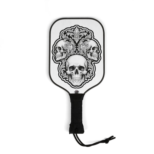 Skulls Filigree - Pickleball Kit