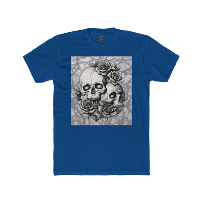 Roses Skull Pair - Unisex Tshirt - Crewneck Unisex Tee (XS-5XL)