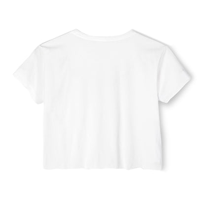 Koi Fish Tattoo - Women's Crop Top — White Festival Cropped T-Shirt
