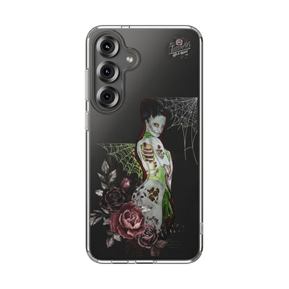 Zombie Lady Deadrah - Galaxy 24 Series & Galaxy 25 Series Phone Case - Black Background