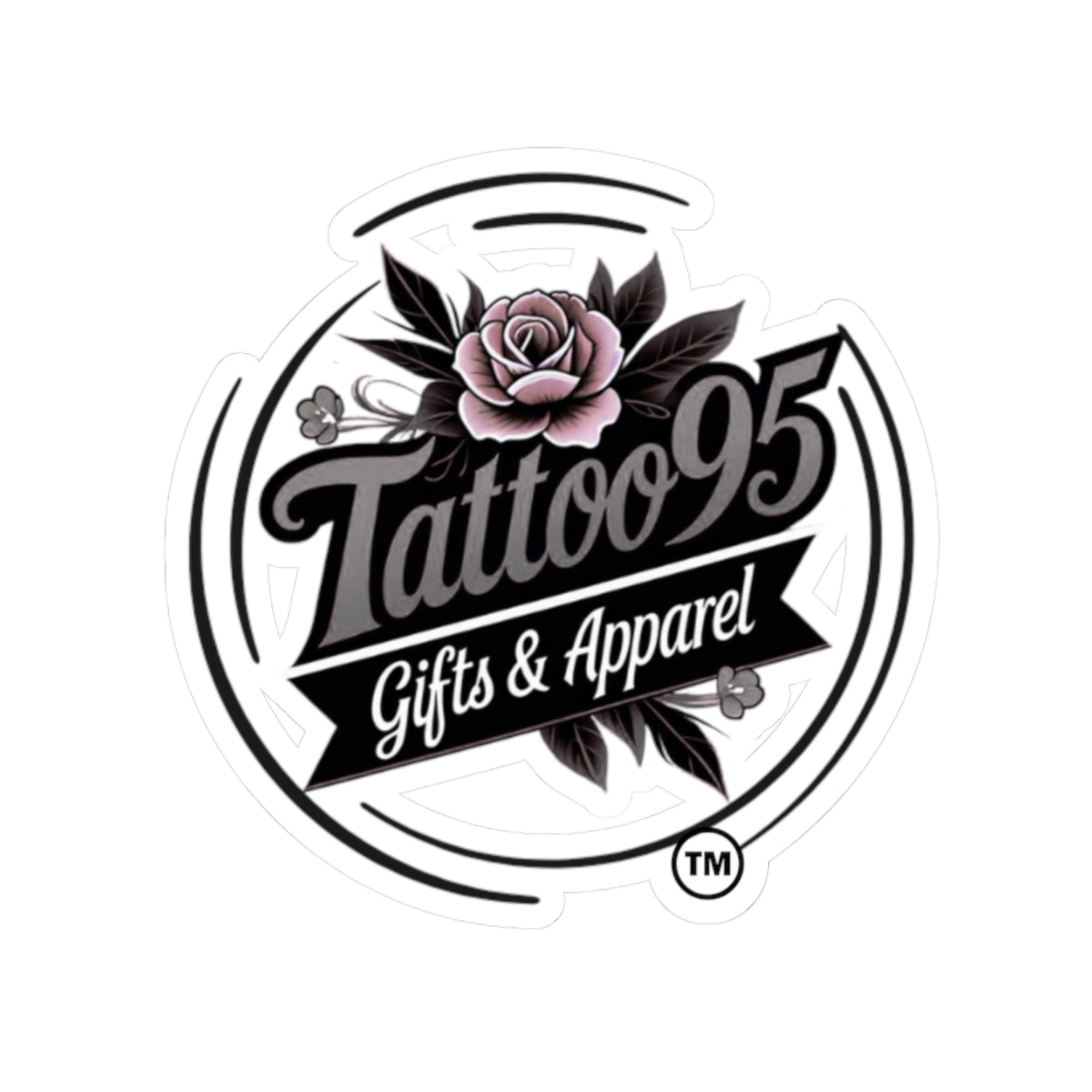 Tattoo95 Gifts & Apparel Kiss-Cut Stickers