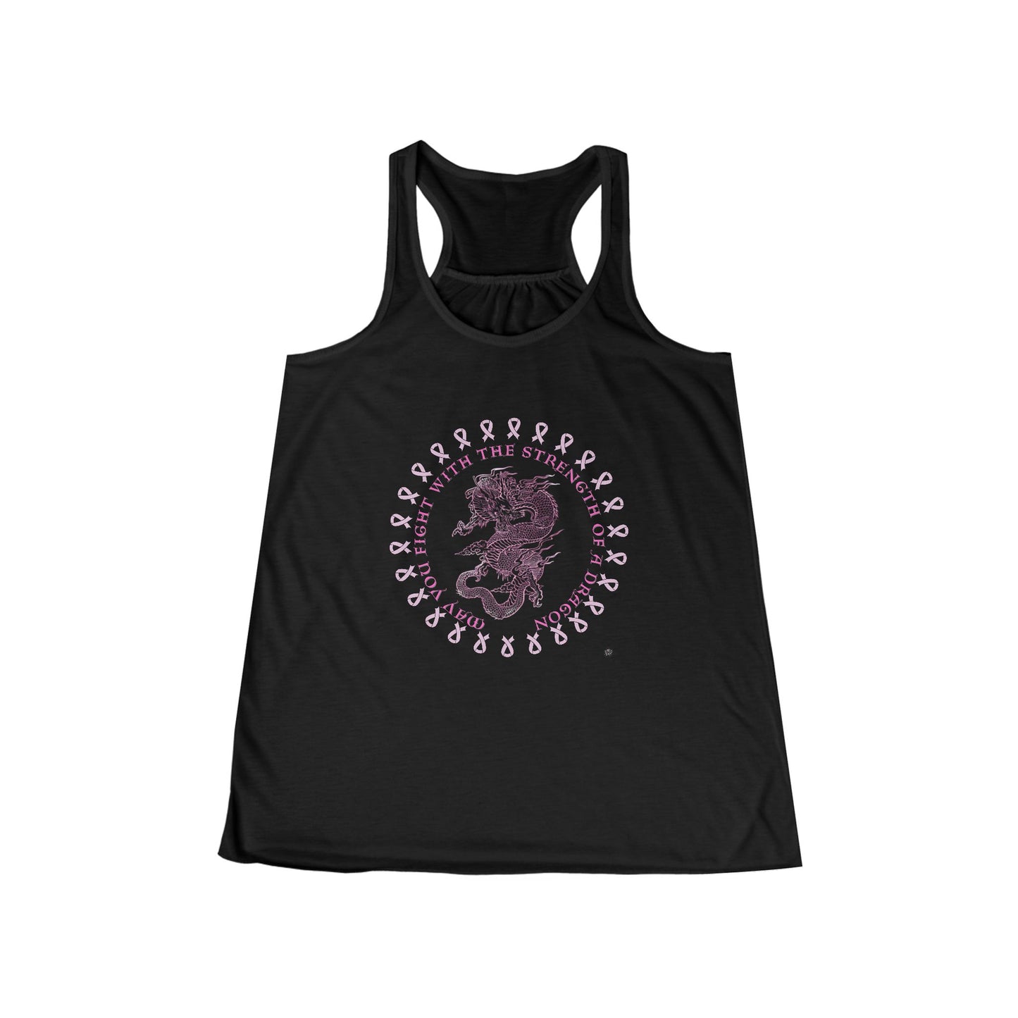 Dragon Strength Tank Woman's Razorback - Black or White