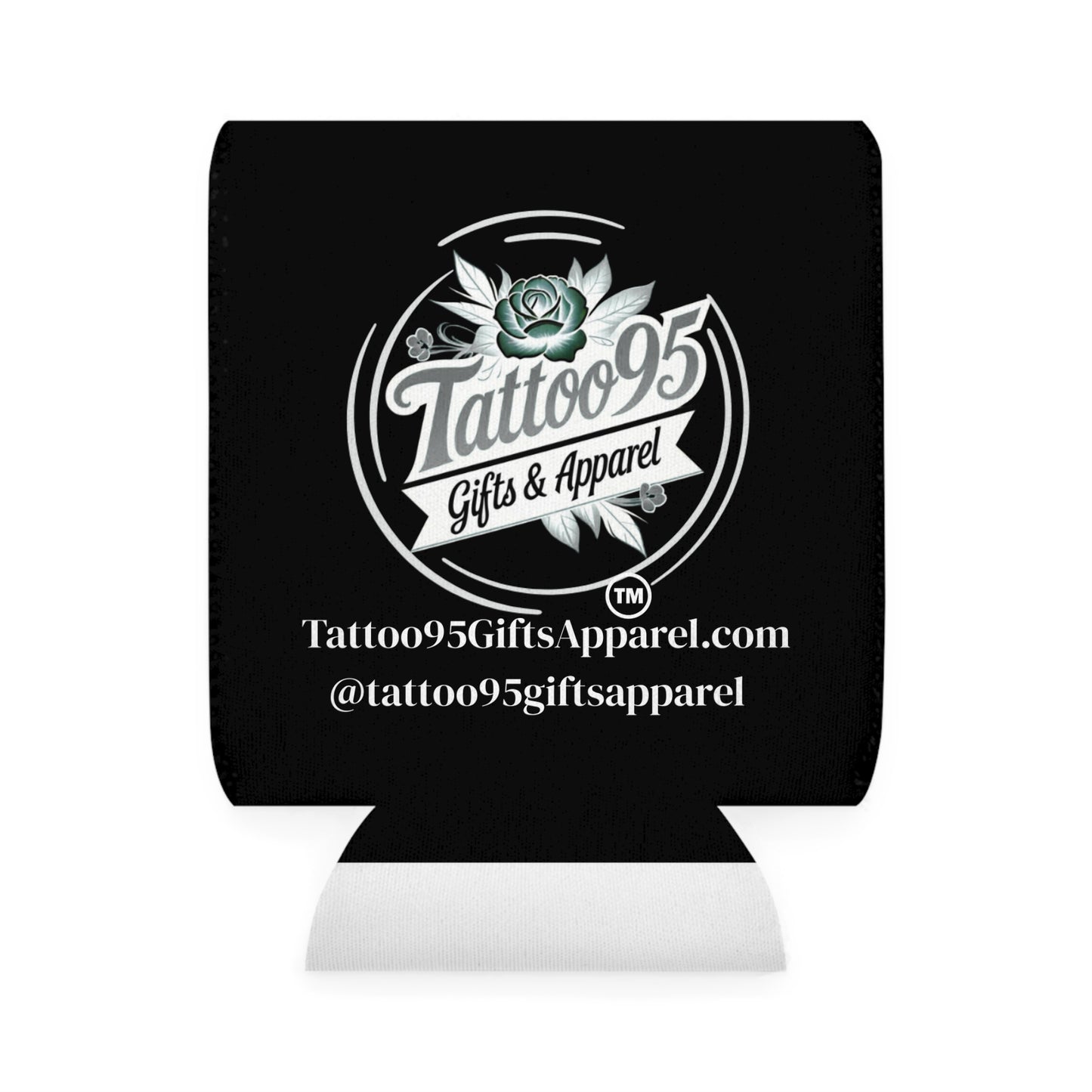 Floral Peacock - Can Cooler Sleeve