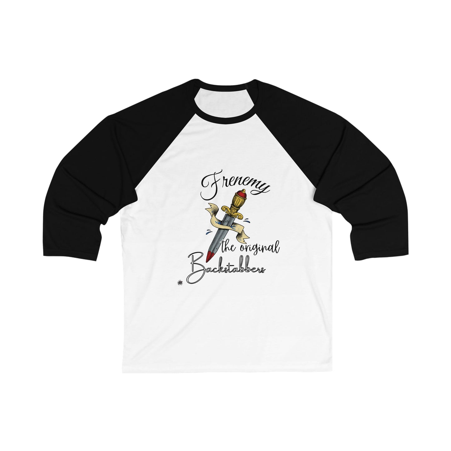 Frenemy - Unisex 3\4 Sleeve Baseball Tee
