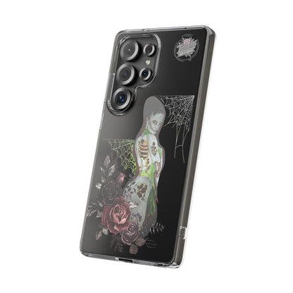 Zombie Lady Deadrah - Galaxy 24 Series & Galaxy 25 Series Phone Case - Black Background