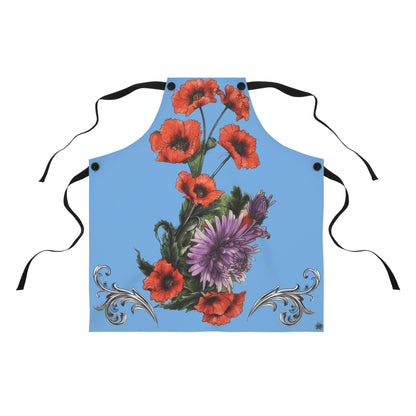 Red Poppy Purple Aster -- Blue Apron