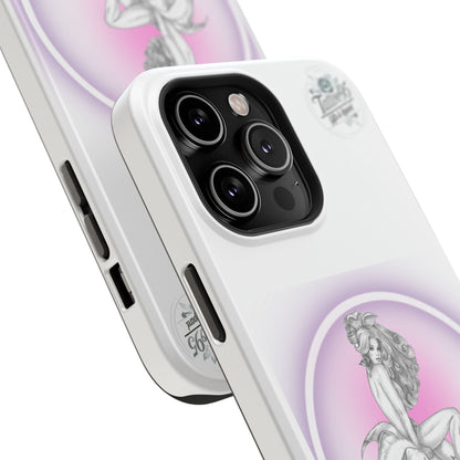 Pretty Bunny Vintage Artwork - iPhone Case