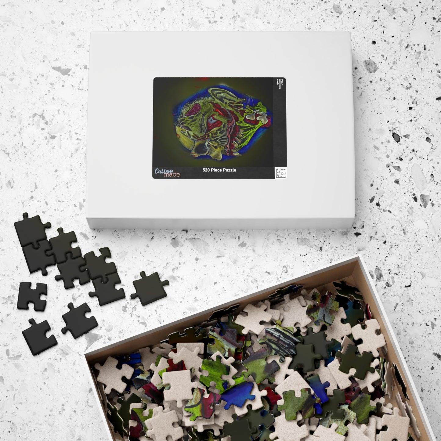 Zombie King of the Dead - Puzzle — Jewel-Toned Glossy Art (110/252/520/1014 pcs)