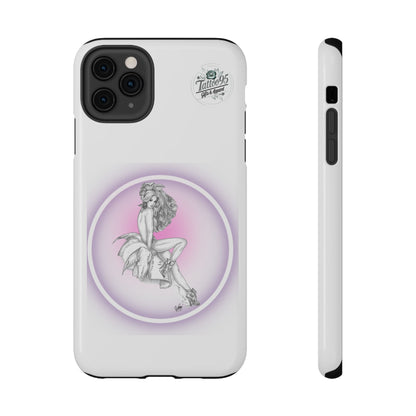 Pretty Bunny Vintage Artwork - iPhone Case