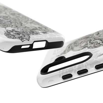 Cascading Skulls - Tough Phone Cases Available in most Galaxy series.